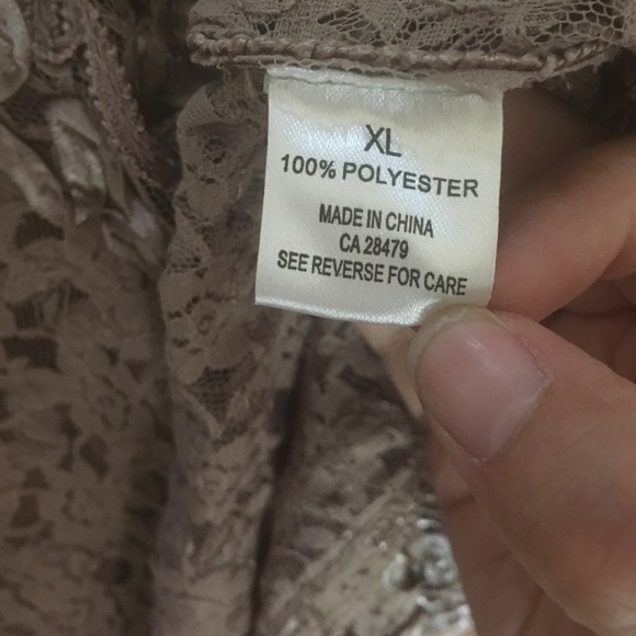 2 Piece Jacket and Pant suit in shades of taupe and brown. Pant is M. Jkt is XL - Picture 12 of 12